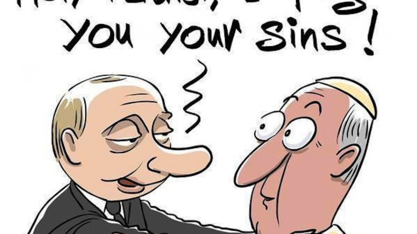 Papež a Putin